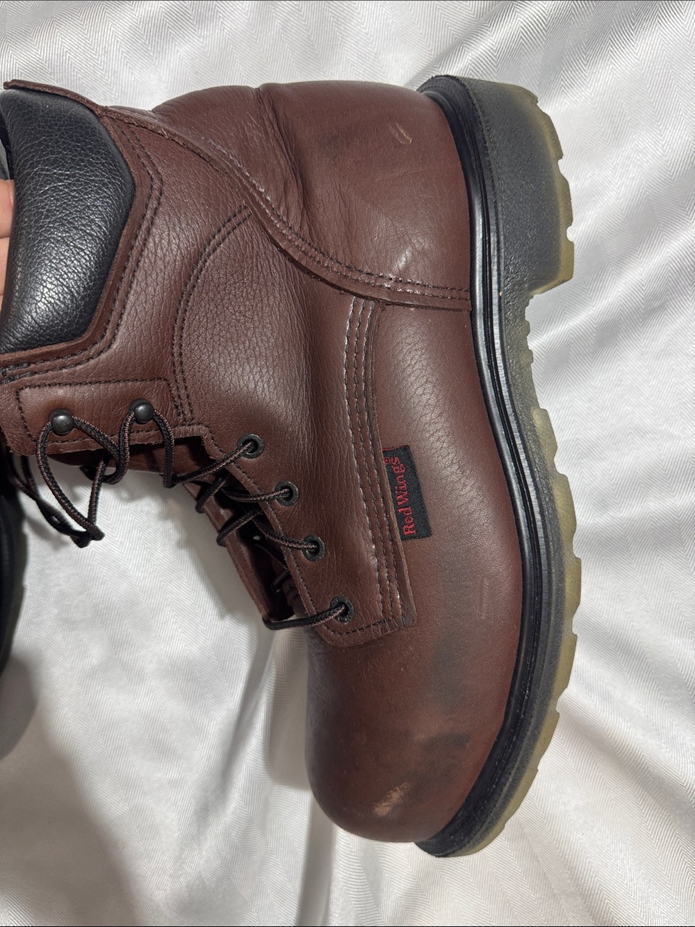 Red Wing Heritage Men's Brown Leather Work Boot